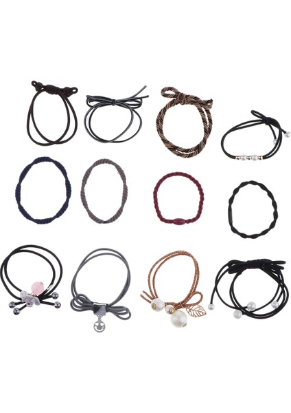 12'li Kadın Saç Aksesuar Toka Bant (Yurt Dışından)