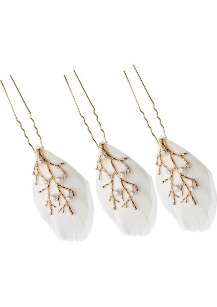 3'lü Kadın Saç Aksesuar Toka Bant (Yurt Dışından)