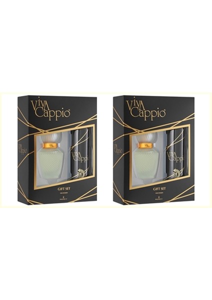 Classic Edt 60 ml 150 ml Deodorant Kadın Parfüm Seti x 2 Adet