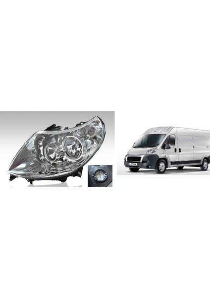 Far Motorlu Sol Fıat Ducato Peugeot Boxer Cıtroen Jumper Maxı ( 2011›2014) 7 Pın