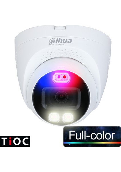 (HAC-ME1509TQ-PV-0280B) 24/7 Color 5mp 2.8mm IP67 Hdcvı Full Color Fıxed Dome KAMERA-40MT.