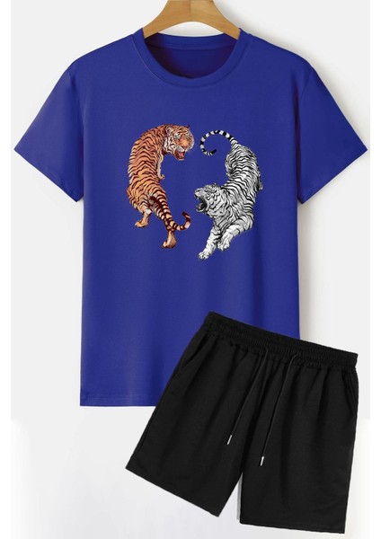 Tiger Şort T-Shirt Eşofman Takımı