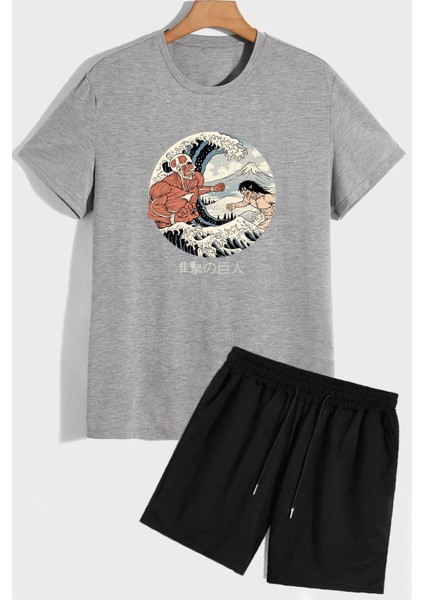 Titan Şort T-Shirt Eşofman Takımı