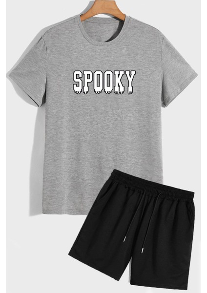 Spooky Şort T-Shirt Eşofman Takımı