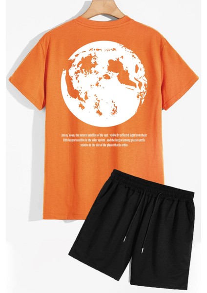Evren Temalı Şort T-Shirt Eşofman Takımı