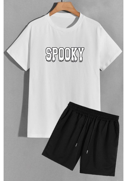 Spooky Şort T-Shirt Eşofman Takımı