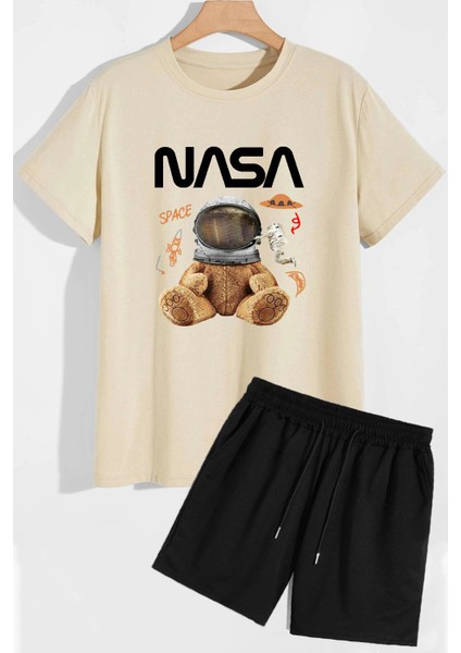 Nasa Şort T-Shirt Eşofman Takımı