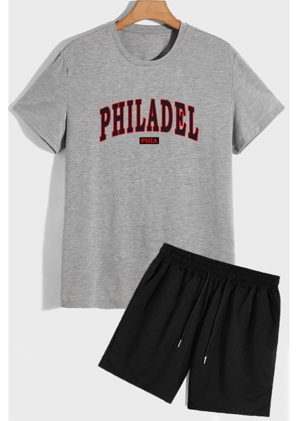Phıdelphıa Şort T-Shirt Eşofman Takımı