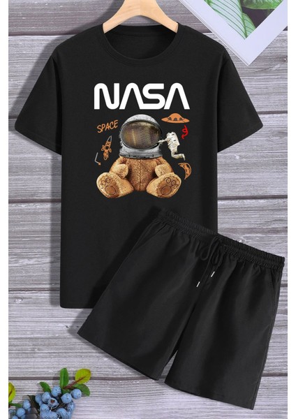 Nasa Şort T-Shirt Eşofman Takımı