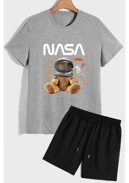 Nasa Şort T-Shirt Eşofman Takımı