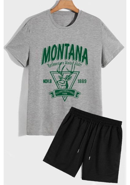 Montana Şort T-Shirt Eşofman Takımı
