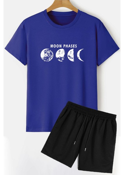 Evren Temalı Şort T-Shirt Eşofman Takımı
