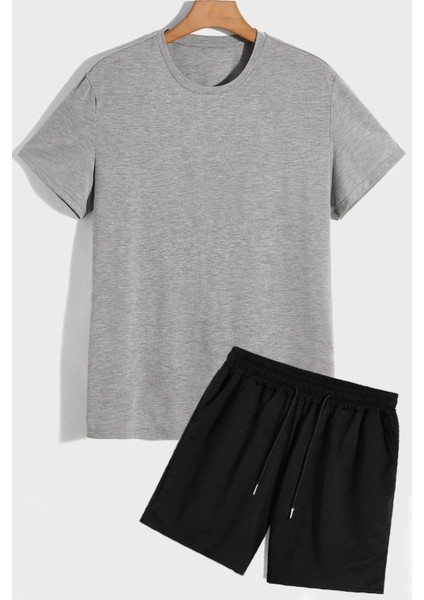 Unisex Şort T-Shirt Eşofman Takımı