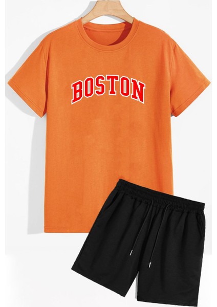 Boston Şort T-Shirt Eşofman Takımı