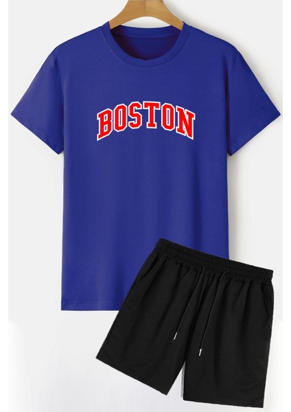 Boston Şort T-Shirt Eşofman Takımı