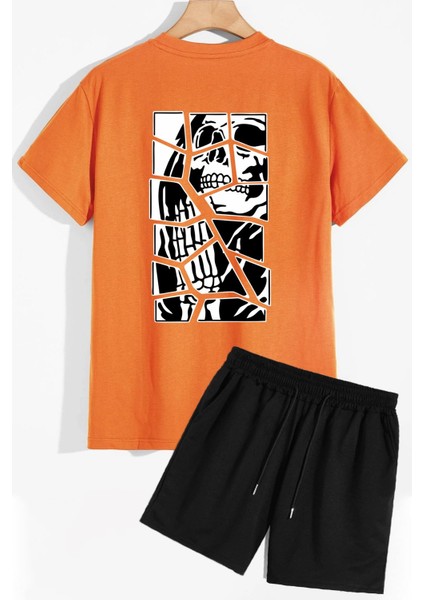 Anime Şort T-Shirt Eşofman Takımı