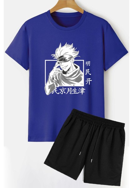 Anime Şort T-Shirt Eşofman Takımı