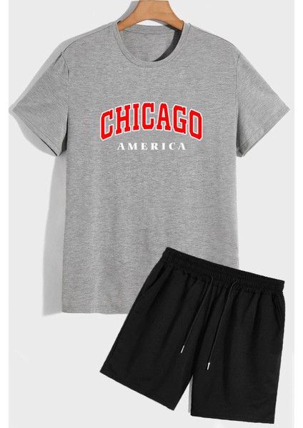 Chiago Şort T-Shirt Eşofman Takımı