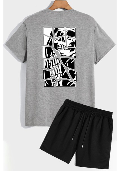 Anime Şort T-Shirt Eşofman Takımı