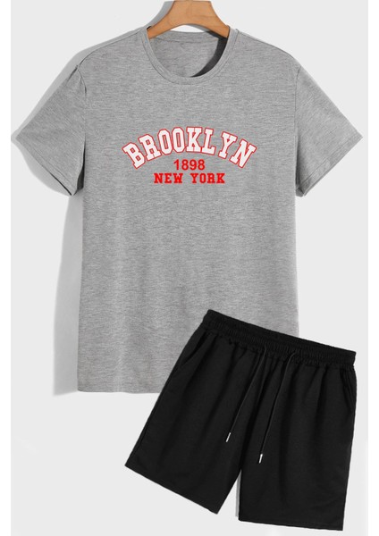 Brooklyn Şort T-Shirt Eşofman Takımı