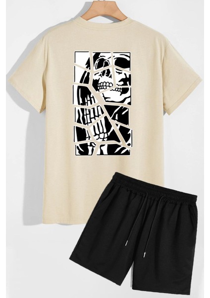 Anime Şort T-Shirt Eşofman Takımı