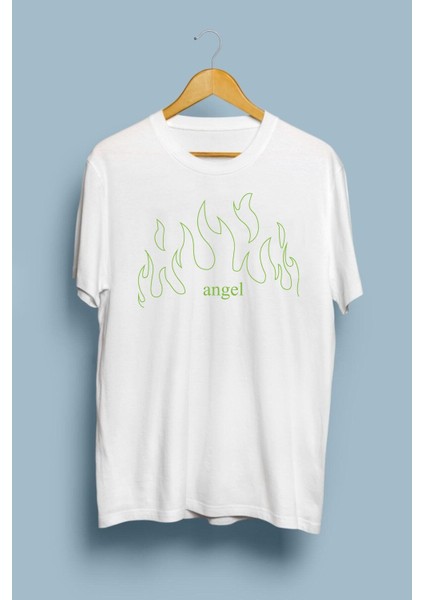 Angel Baskılı Unisex T-Shirt
