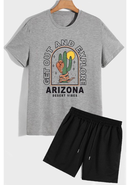 Arizona Şort T-Shirt Eşofman Takımı