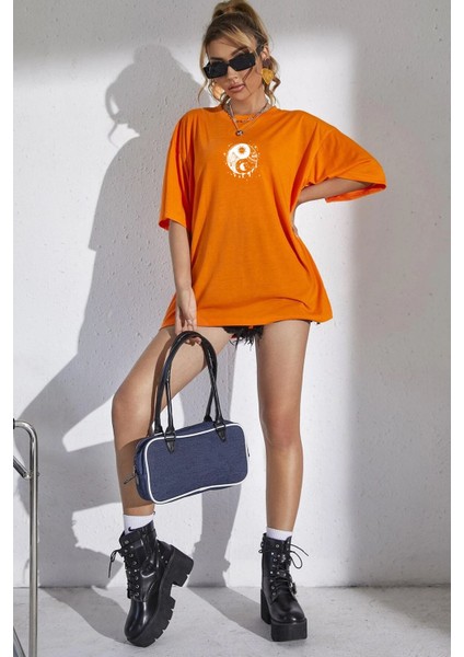 Yingyang Baskılı Tshirt fiyatları