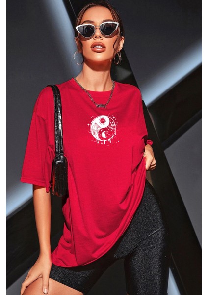 Yingyang Baskılı Tshirt fiyatları