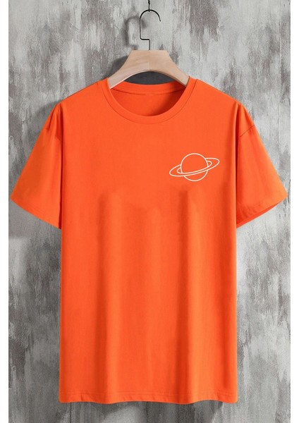 Saturn Logo Tasarım Tshirt