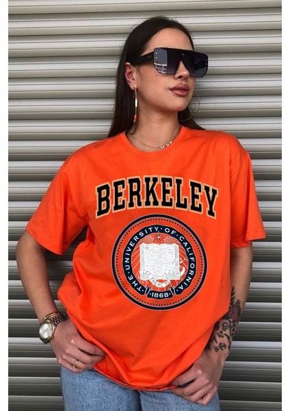 Berkeley Baskılı Tasarım Tshirt