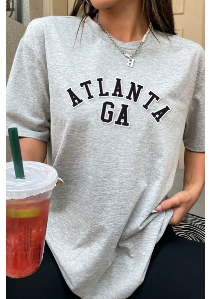 Atlanta Baskılı T-Shirt Atlanta-Tişört