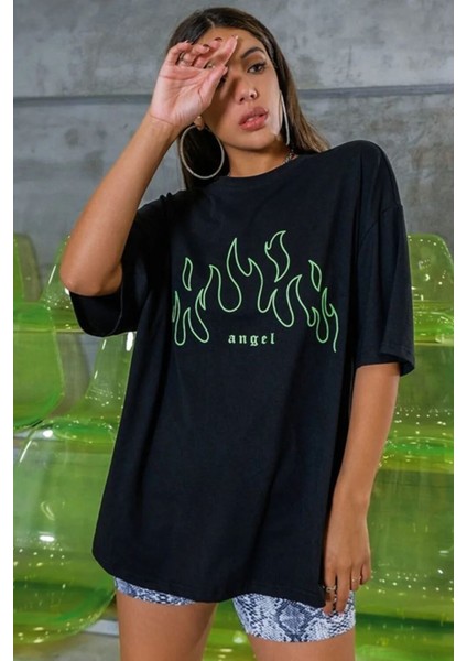 Angel Baskılı T-Shirt fiyatları