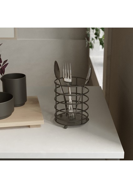 Teknotel Tezgah Üstü Yuvarlak Kaşıklık Mat Siyah MG069 fiyatları