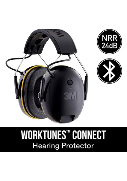 Worktunes Connect Işitme Koruyucusu, 24 Db Nrr