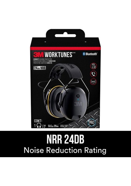 Worktunes Connect Işitme Koruyucusu, 24 Db Nrr