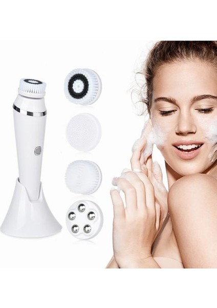 Elektrik 4in1 Sonic Blackhead Yüz Temizleme Cihazı (Yurt Dışından)