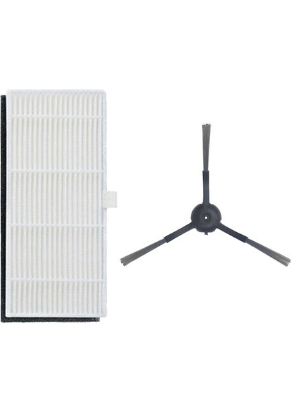 Viomi S9 Vacuum Cleaner Uyumlu 2 Parça Yedek Filtre Fırça Seti