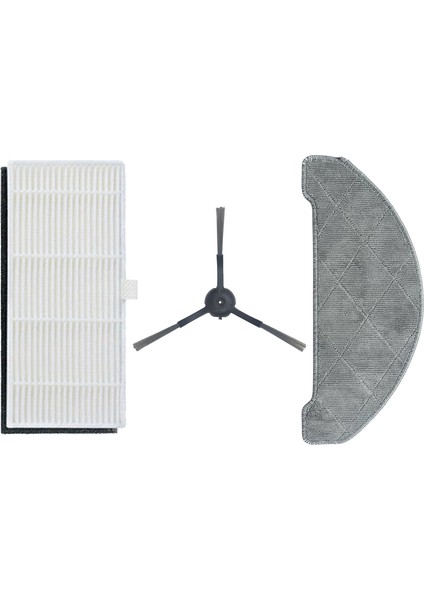 Viomi S9 Vacuum Cleaner Uyumlu 3 Parça Yedek Filtre Fırça Seti