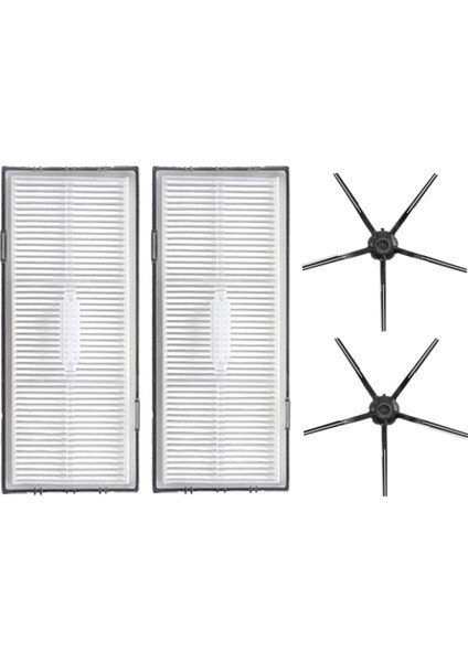 Roborock S7 Maxv + Ultra Siyah Uyumlu Filtre Seti - Liteset