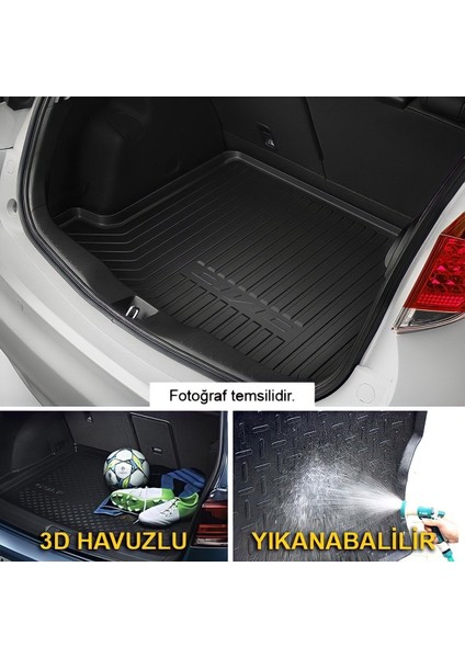 Fiat Doblo 2010 ve Sonrası Arch Araca Uygun Model Bagaj Havuzu