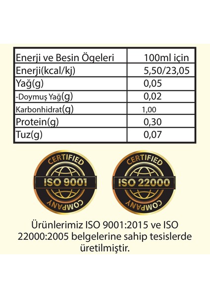 Alıç Sirkesi 6 x 500 ml