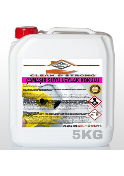 Çamaşır Suyu Leylak Kokulu 5 kg