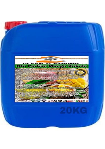 Oto Parfüm Mango 20 kg