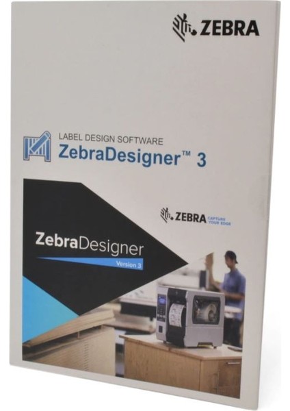 Profesyonel Etiket Barkod Tasarım Programı Versiyon 3 (Zebra Designer Pro V3)