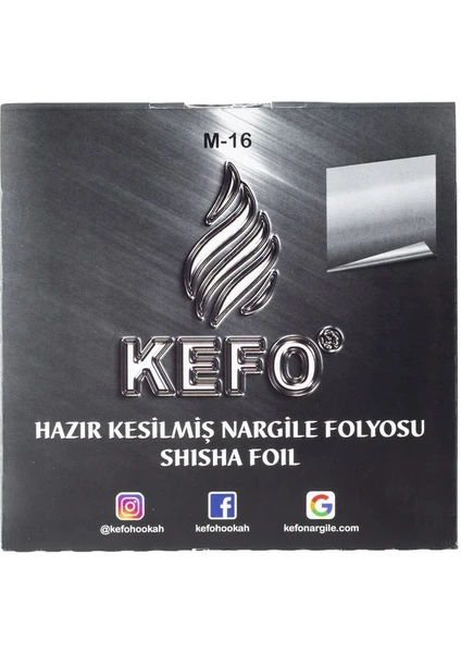 Hazır Kesilmiş Nargile Folyosu