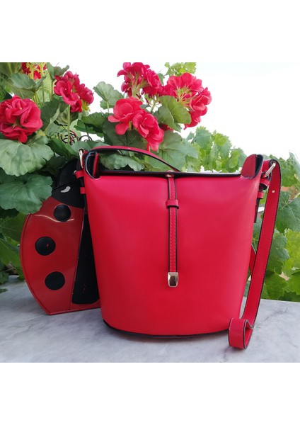 Red Elegant Kırmızı Çapraz Çanta