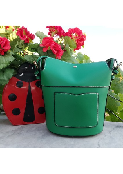 Red Elegant Kırmızı Çapraz Çanta