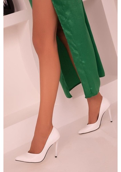Kadın Sivri Topuk Ökçe Stiletto Ayakkabı