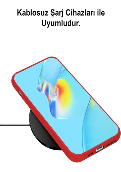Caseworld Oppo A54 4g Kapak Içi Kadife Kamera Korumalı Lansman Silikon Kılıf - Gri